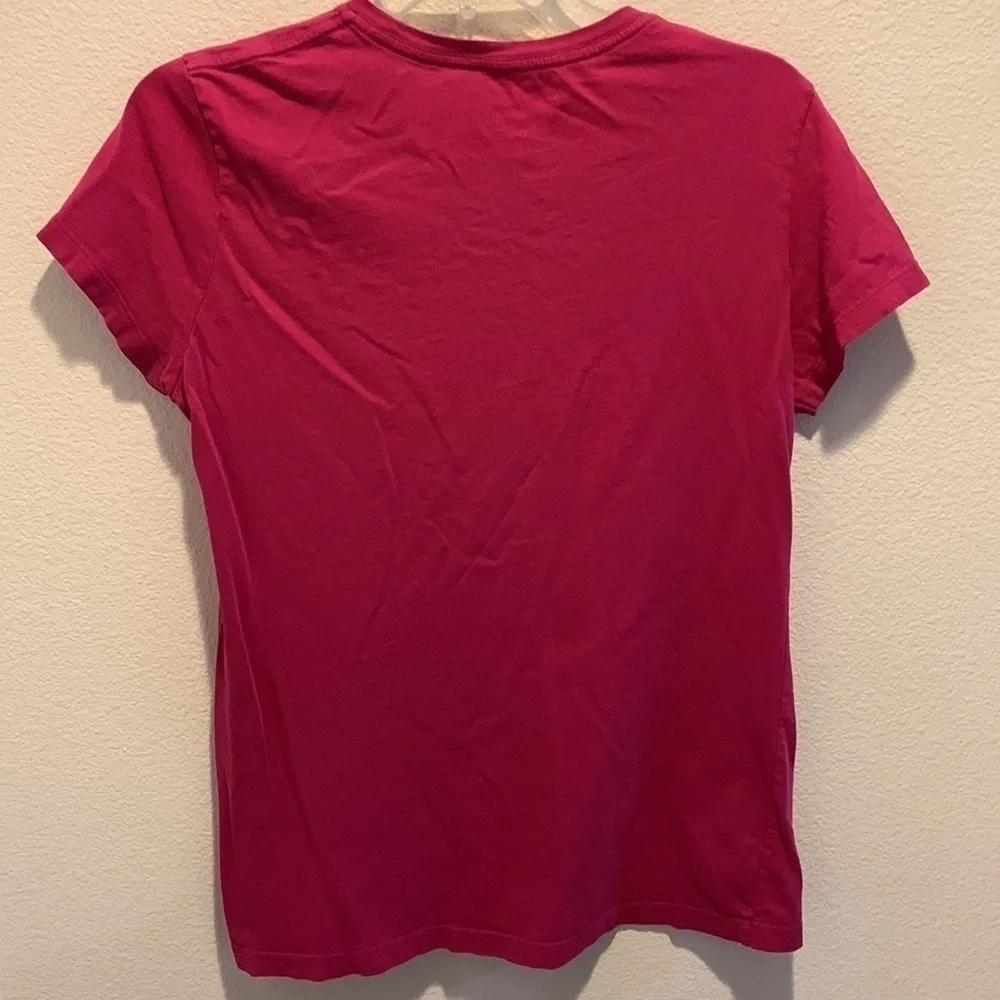 The North Face Womens Pink Cap Sleeve Tee. Size Large. - Picture 5 of 8